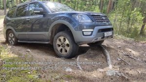 Kia Mohave. Имитации блокировок. Самоблок. Диагональные вывешивания.