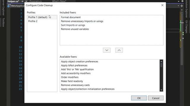 Code Cleanup on Save in Visual Studio 2022 смотреть онлайн