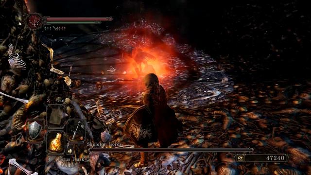 Dark Souls 2 - Skeleton Lords (Melee) смотреть онлайн