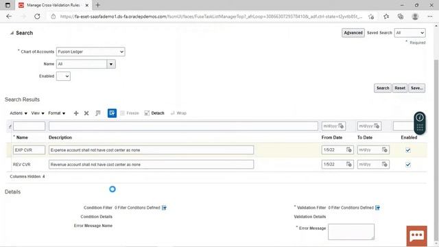 Oracle Fusion GL Cross Validation Rules | Oracle Cross Validation | Oracle GL Cross Validation BISP смотреть онлайн