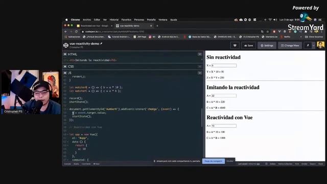 Reactividad en Vue.js | Cristopher P. S. смотреть онлайн