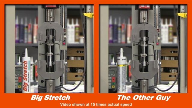 See how Big Stretch caulking outstretches the competition! смотреть онлайн