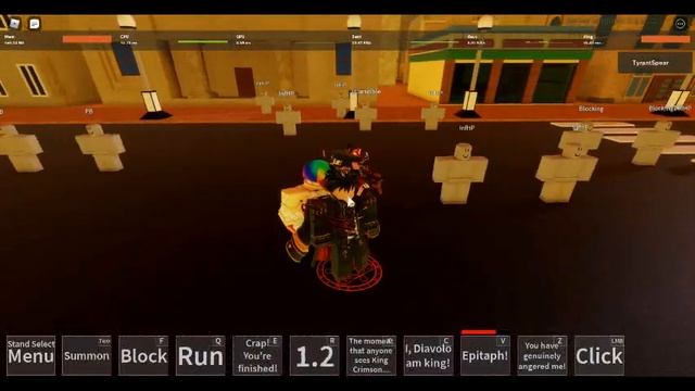 N the jojo game King Crimson Clown Palette смотреть онлайн