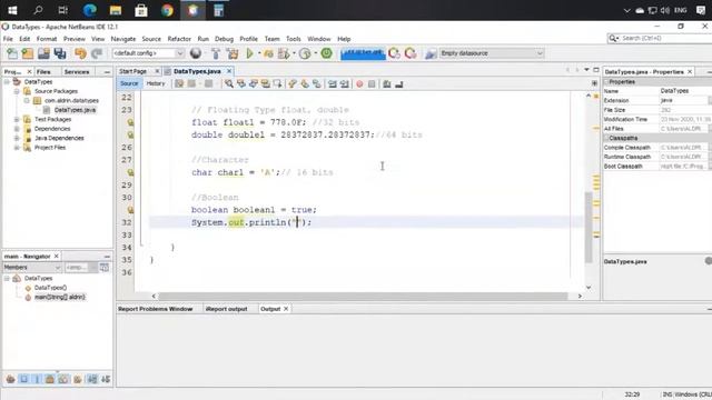 Java for Beginners: 3. Data Types | Primitive and Non-Primitive Data Types.? | Tagalog смотреть онлайн