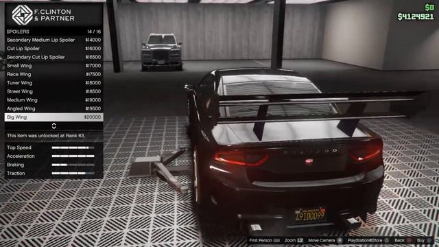 GTA 5 - Vehicle Customization - Bravado Buffalo STX (Dodge Charger Hellcat) смотреть онлайн