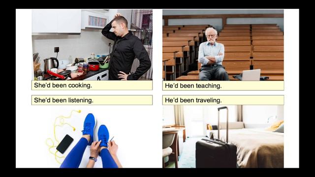 Past Perfect Continuous tense vs Past Continuous tense. English Grammar Lesson. смотреть онлайн