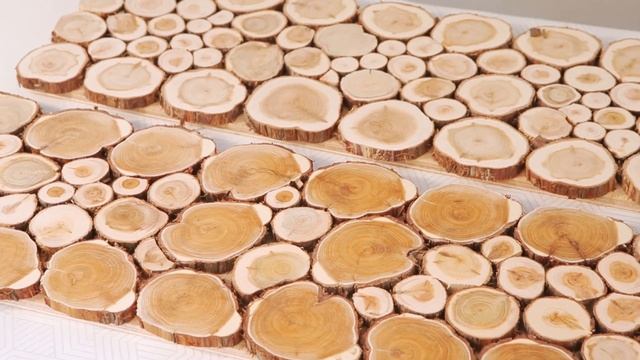 Сборное панно из можжевельника 200х20см смотреть онлайн