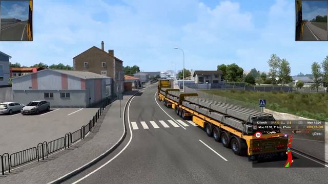 B-Triple Flatbed is HARD TO DRIVE ETS2 4K смотреть онлайн