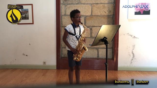 FISP21 Guilherme Mungambe Portugal plays Greensleeves by Jean Denis Michat смотреть онлайн