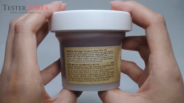 [TESTERKOREA] SKINFOOD Black Sugar Strawberry Mask Wash Off смотреть онлайн