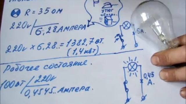 Почему перегорает лампа накаливания смотреть онлайн