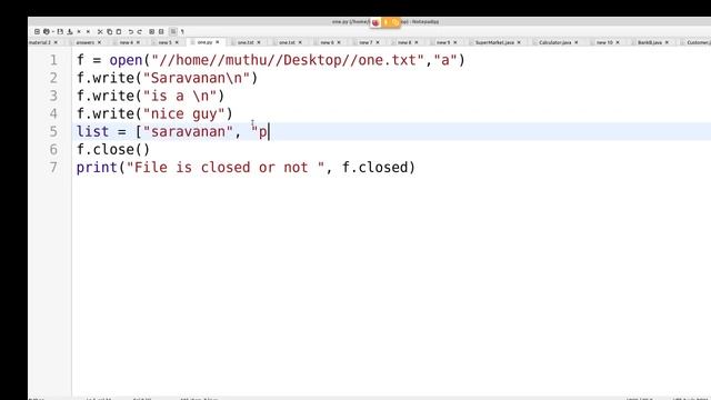 Python in Tamil - File Handling - File Reading, Writing in Tamil - Muthuramalingam - Payilagam смотреть онлайн