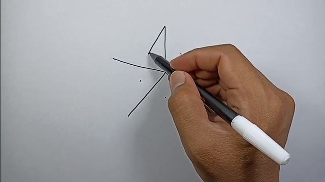 How to draw a Christmas tree star | Simple Drawings смотреть онлайн
