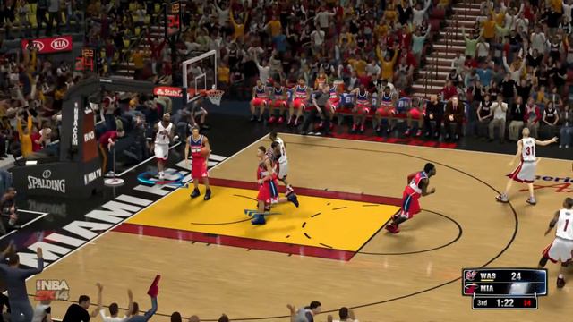 NBA 2K14 | Season | Wizards - Heats | 7. match смотреть онлайн