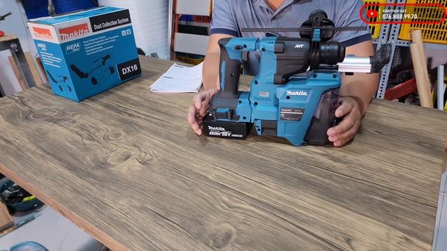 Máy Khoan Bê Tông 2 Chức Năng Makita DHR183 Kết Hợp Bộ Thu Bụi DX16. Sự Kết Hợp Hoàn Hảo смотреть онлайн