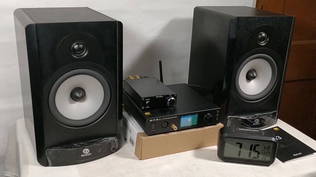 S.M.S.L DP3 (Source) + S.M.S.L SA - 98E (Speaker Amp) + Boston Acoustics A26 - Sound Demo смотреть онлайн