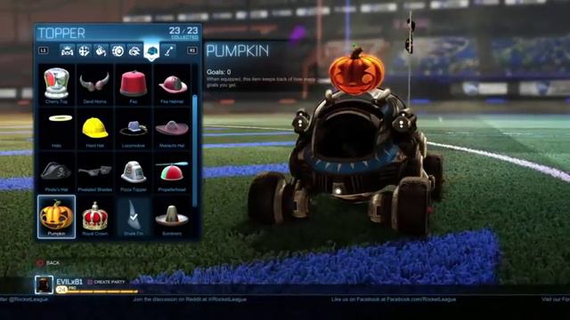 ROCKET LEAGUE - HALLOWEEN TRICKS AND TREATS - ALL 6 LIMITED TIME ITEMS смотреть онлайн
