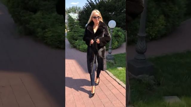 Норковая шуба классика в роспуск смотреть онлайн