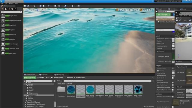 Diving Into the Depths of Water as a Feature in Unreal Engine 4.26 смотреть онлайн