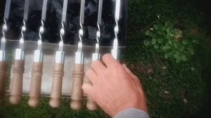 шампура с деревянными ручками своими руками