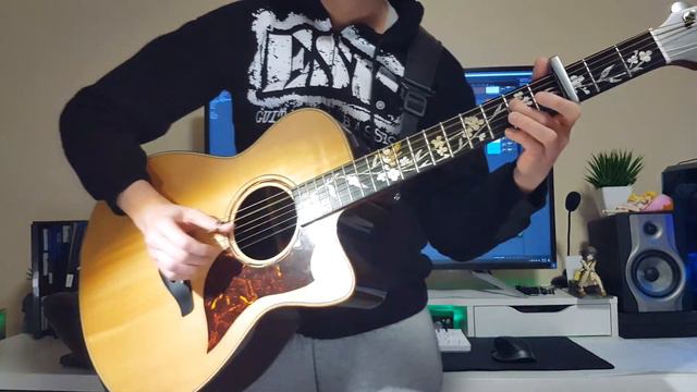 The World - Death Note OP - Fingerstyle Acoustic Cover смотреть онлайн