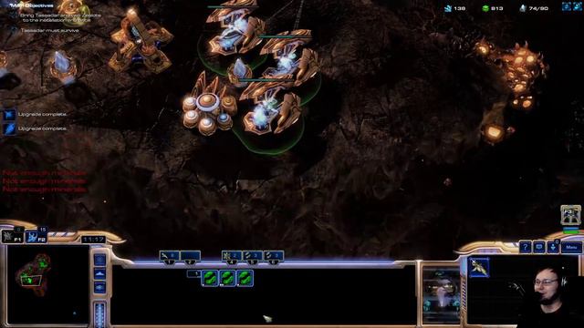 StarCraft Mass Recall (Starcraft 1 in SC2): Protoss Campaign - Part 4 смотреть онлайн