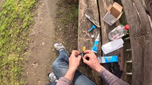 Замена маслоотделителя на V-6 Мерседесе Е-класса, W212. Все процессы от первого лица за 9 минут.