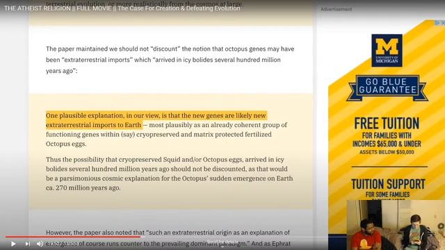 S&C React | "THE ATHEIST RELIGION || FULL MOVIE || The Case For Creation & Defeating Evolution смотреть онлайн