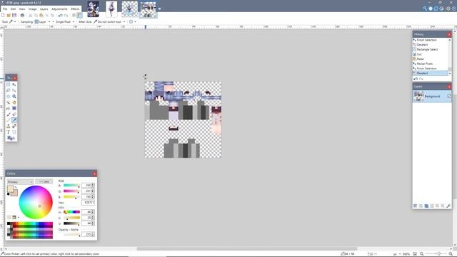 [Speed Painting] Minecraft Skin for Ganyu from Genshin Impact смотреть онлайн