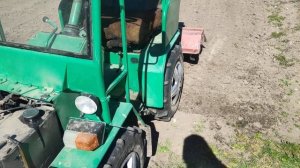 Фрезеровка почвы минитрактором мтз-082-132н