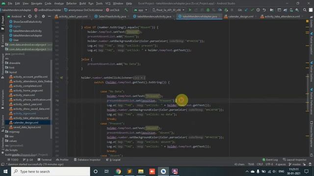 Attendance Sheet Code Part 3 - Android Studio - GitHub - CodeCode смотреть онлайн
