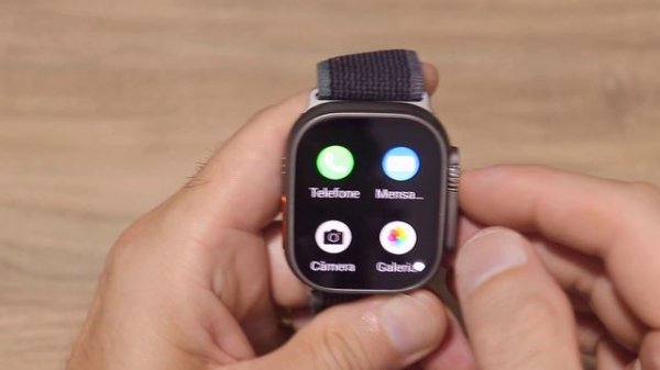 Smartwatch HK ULTRA ONE com Playstore, Wifi, 4G, GPS e Tela AMOLED - UNBOXING e REVIEW