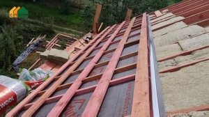 Утепление крыши в каркасном доме