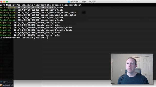 New Migrate:Fresh Command (4/14) - Laravel 5.5 New Features смотреть онлайн