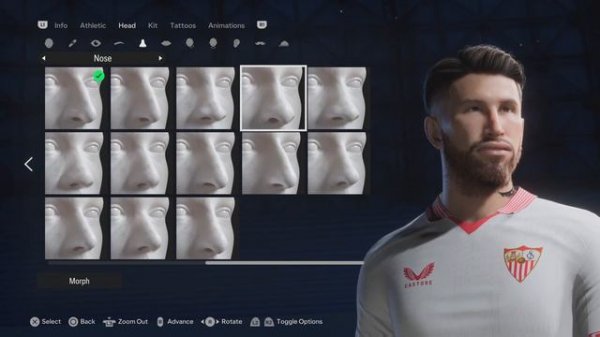 EA FC24 How to create SERGIO RAMOS