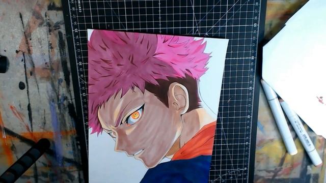 How to Draw Sukuna / Yuji Itadori Jujutsu Kaisen смотреть онлайн