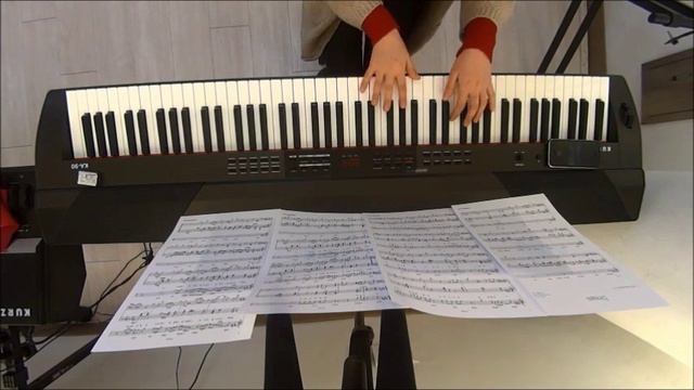 Dream - 수지,백현(SUZY,BAEKHYUN) piano 커즈와일 KA90 смотреть онлайн