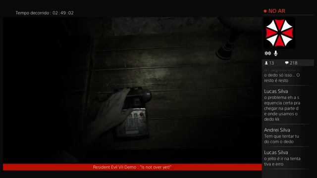 Onde uso esse dedo? - "Resident Evil 7" Demo Parte 2 смотреть онлайн