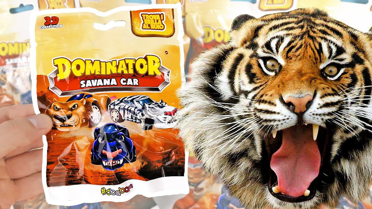 ЗВЕРОТАЧКИ DOMINATOR SAVANA CAR 2024 Новые сюрпризы от СБАБАМ! ИГРУШКИ МАШИНКИ Surprise Unboxing