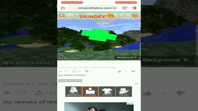How To Download Dream Skin In Minecraft Subcribeခဲ့ကြဦး??