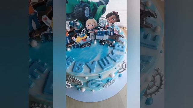 Детский Торт. Расти механик. Торт для мальчика. 6 лет смотреть онлайн
