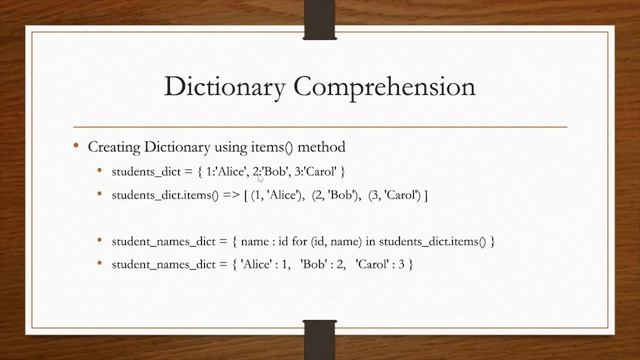 Python Full Course 53 Dictionary Comprehensions смотреть онлайн