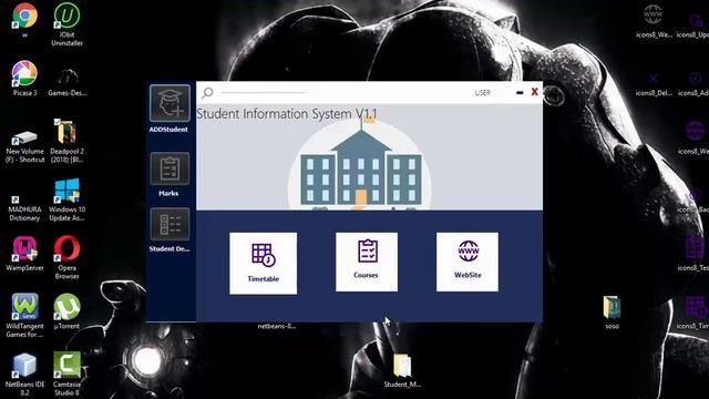 Java Netbeans project-Student Information System смотреть онлайн