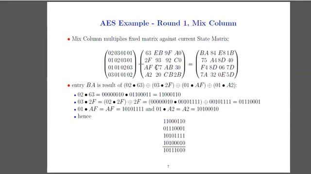 Advanced Encryption Standard (AES) Algorithm Part 2(Cryptography)(Urdu/Hindi) смотреть онлайн