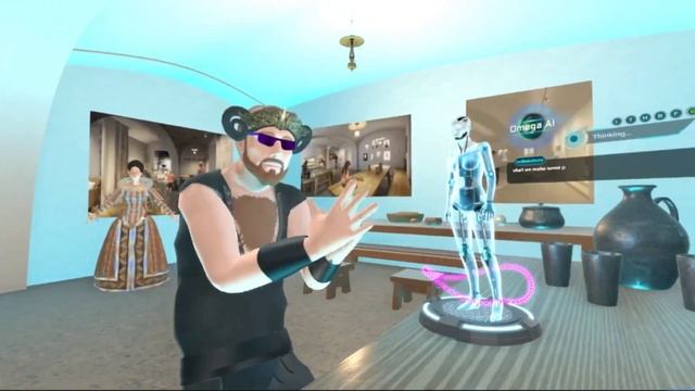 ChatGPT in Virtual Reality as an AI Assistant смотреть онлайн