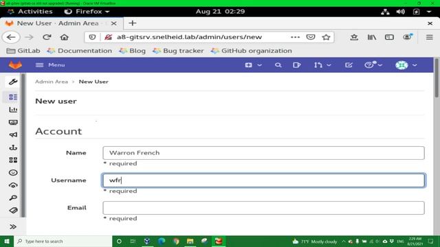 Admin@GitLab.002 - Create New Group and User add New User to New Group смотреть онлайн