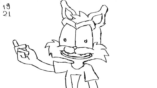Sketch of my sample of bub 13 (Bubsy reanimated collab) (animation) смотреть онлайн