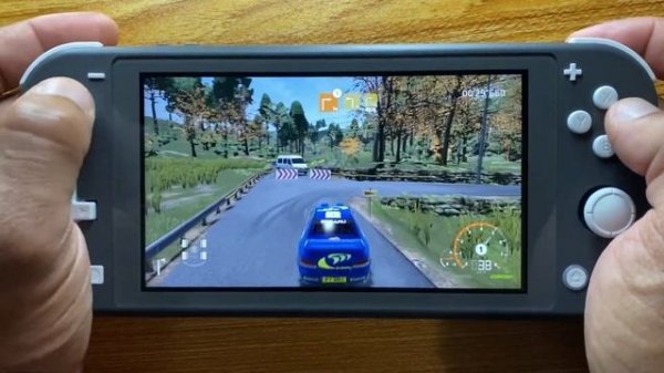 WRC Generations: The FIA WRC Official Game Nintendo Switch Lite Gameplay