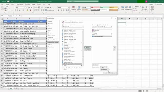 Select Visible Cells Only in Microsoft Excel / Excel Tutorial смотреть онлайн