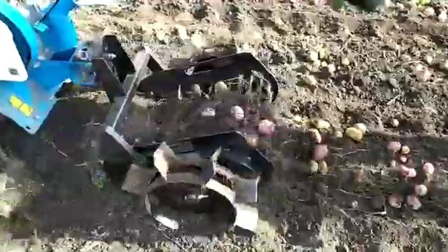 Картофелекопалка для мотоблока Дровосек-2 смотреть онлайн